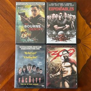 4 DVD Action Bundle